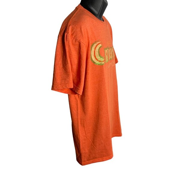 Orange Crush Soda Crewneck T Shirt L Orange Short Sleeve Snack Tee Graphic - Picture 5 of 6
